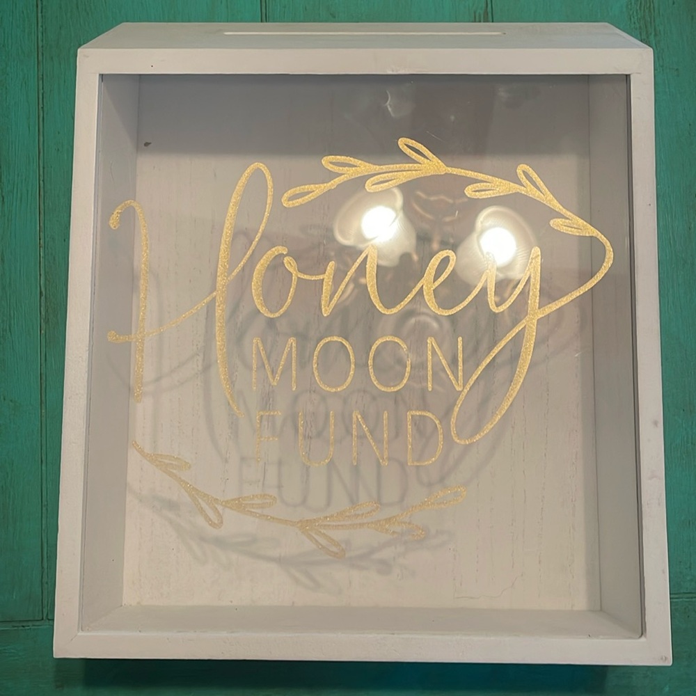 Honeymoon Fund Money Box